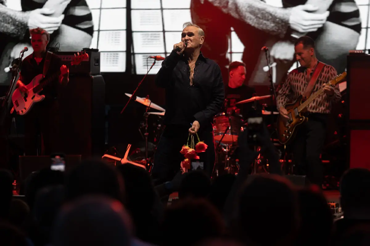Morrissey, il concerto al Vittoriale
