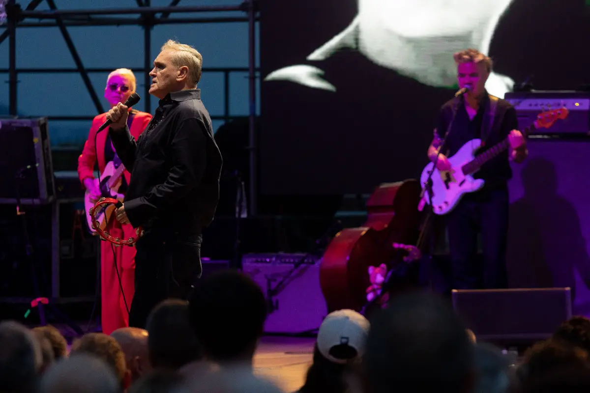 Morrissey, il concerto al Vittoriale