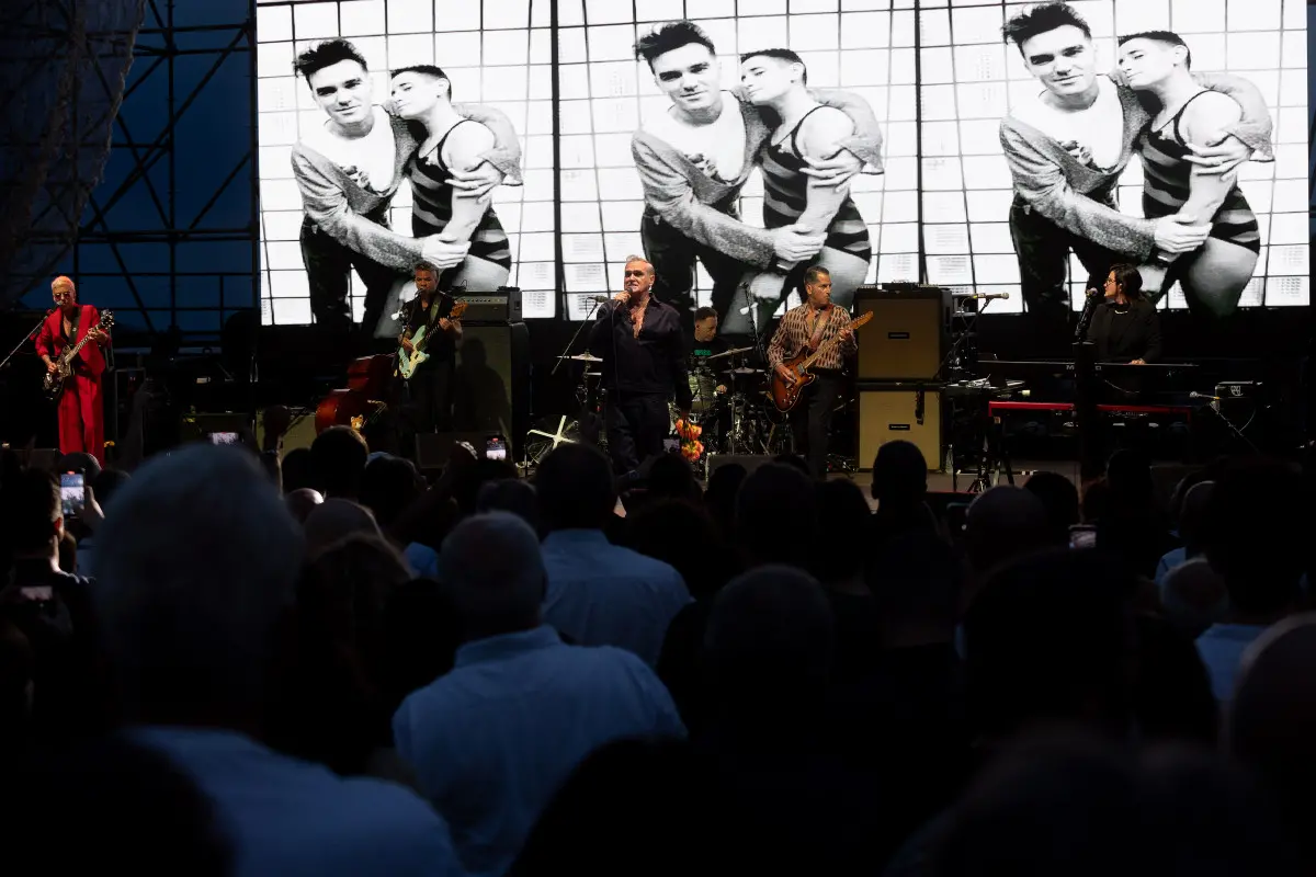Morrissey, il concerto al Vittoriale