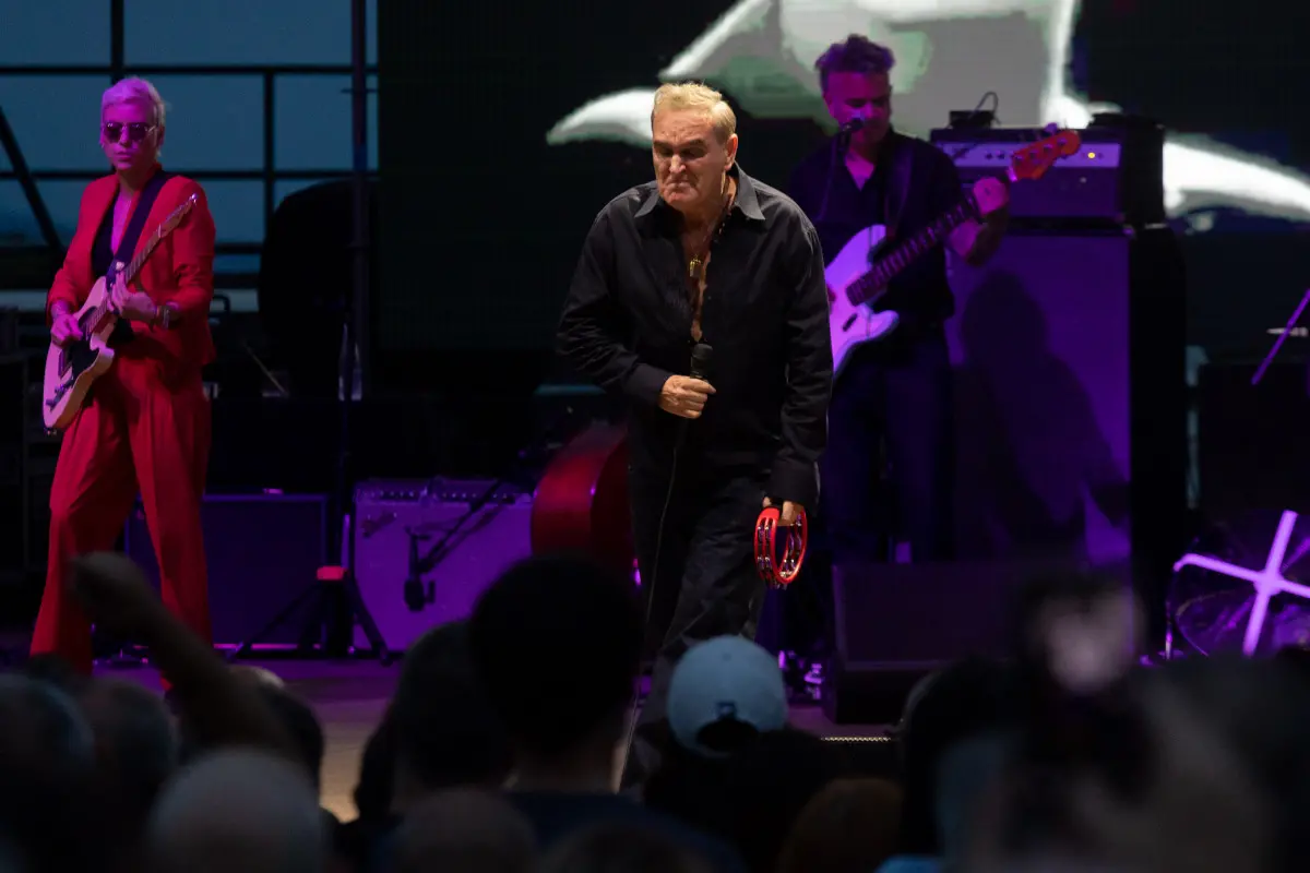 Morrissey, il concerto al Vittoriale