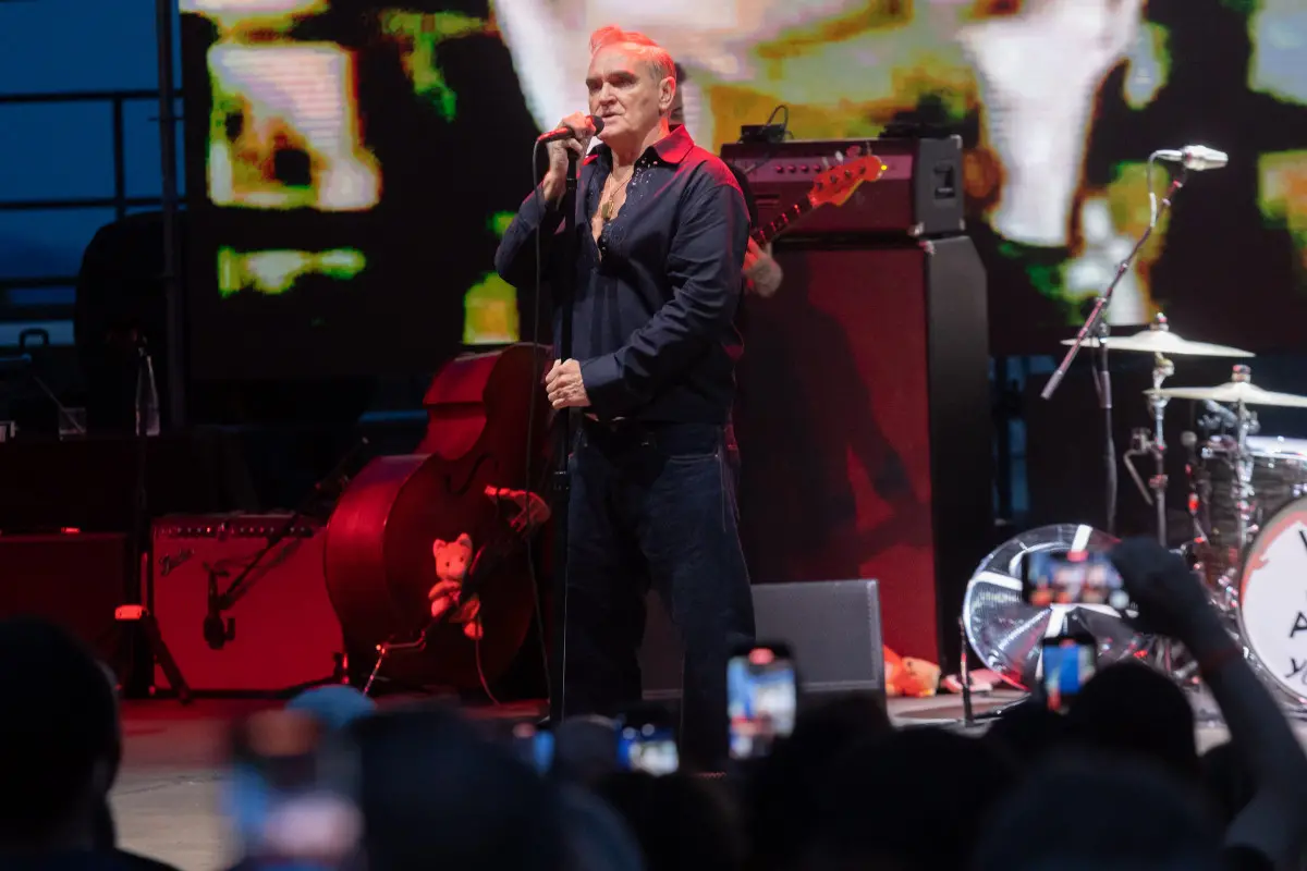 Morrissey, il concerto al Vittoriale