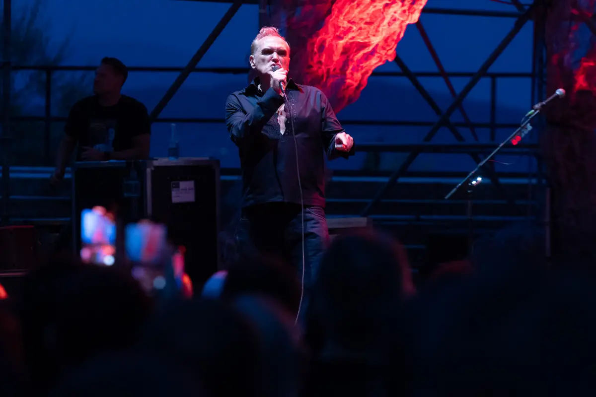 Morrissey, il concerto al Vittoriale