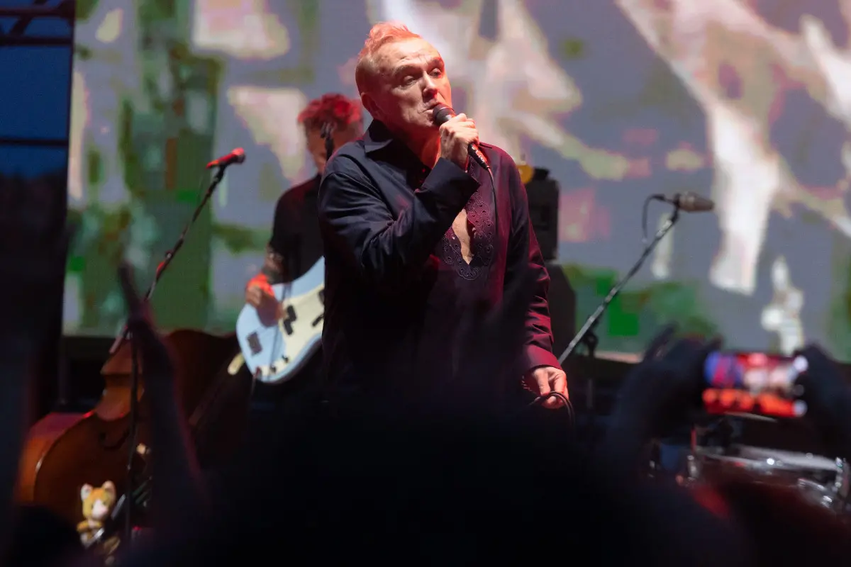 Morrissey, il concerto al Vittoriale