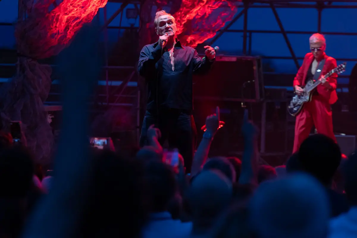 Morrissey, il concerto al Vittoriale