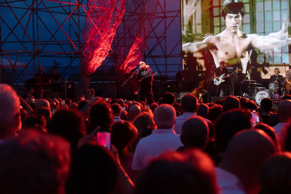 Morrissey, il concerto al Vittoriale