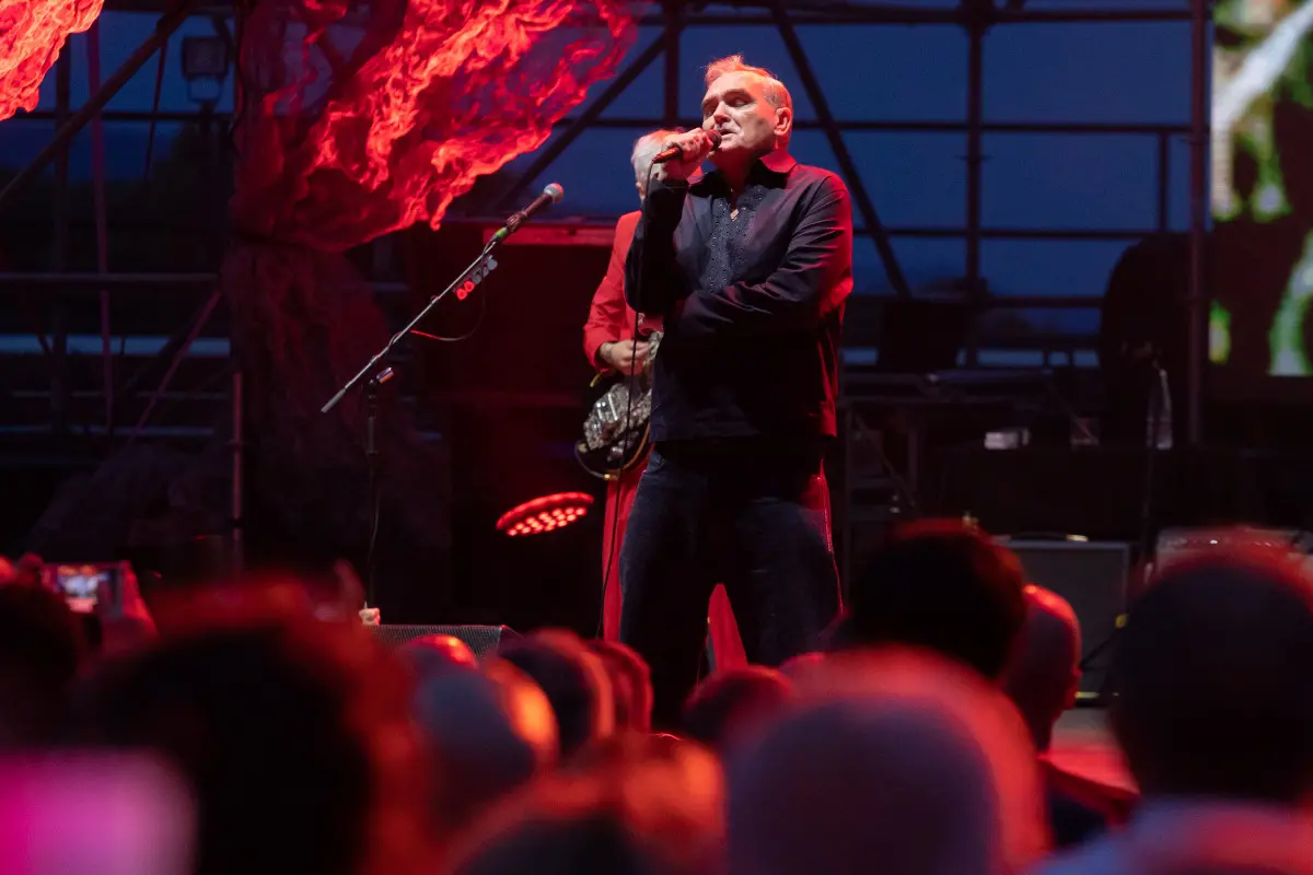 Morrissey, il concerto al Vittoriale