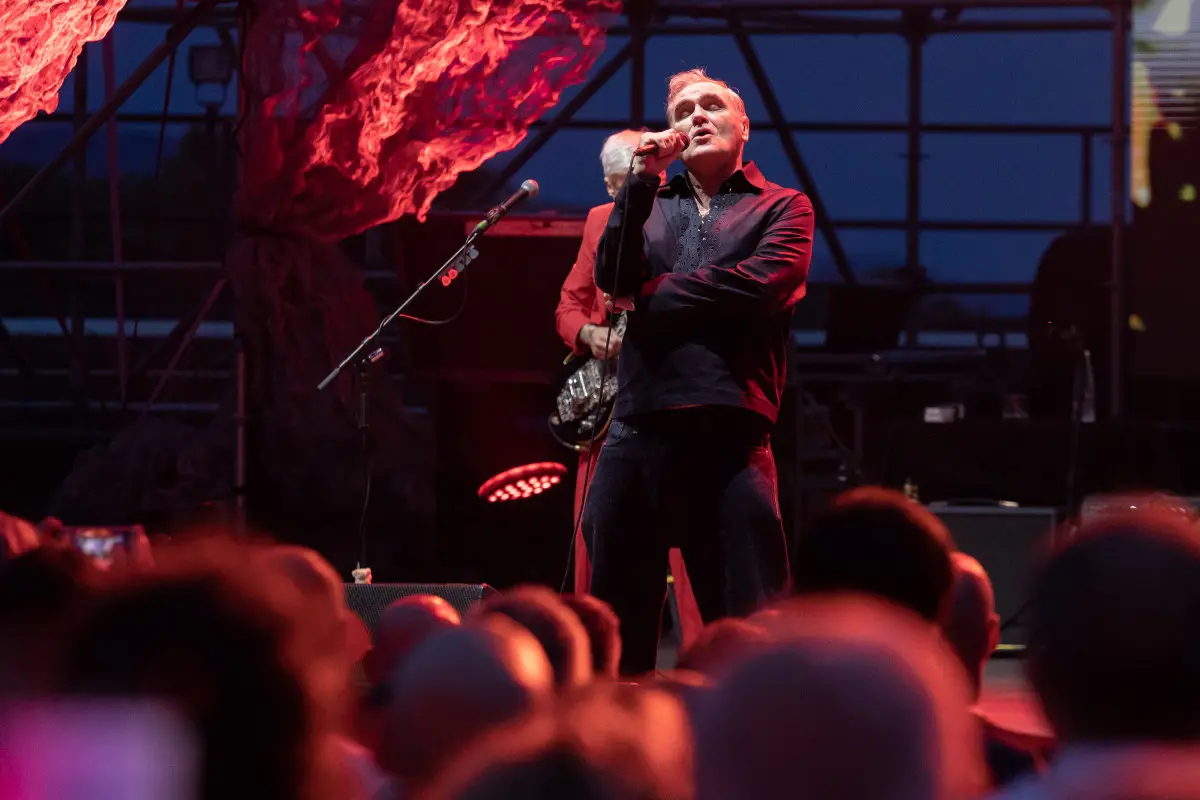 Morrissey, il concerto al Vittoriale