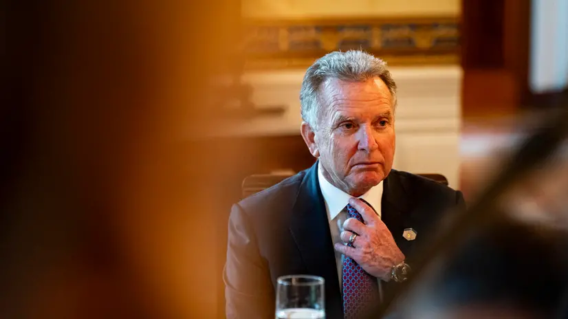 epa12223528 Steve Witkoff, US special envoy to the Middle East, looks on during a dinner with US President Donald Trump (not pictured) and Israeli Prime Minister Benjamin Netanyahu (not pictured) in the Blue Room of the White House in Washington, DC, USA, 07 July 2025. Israeli Prime Minister Benjamin Netanyahu told President Donald Trump he nominated him for the Nobel Peace Prize, using a visit to the White House to further cement the pair’s relationship as the US presses for a ceasefire in Gaza. EPA/AL DRAGO / POOL