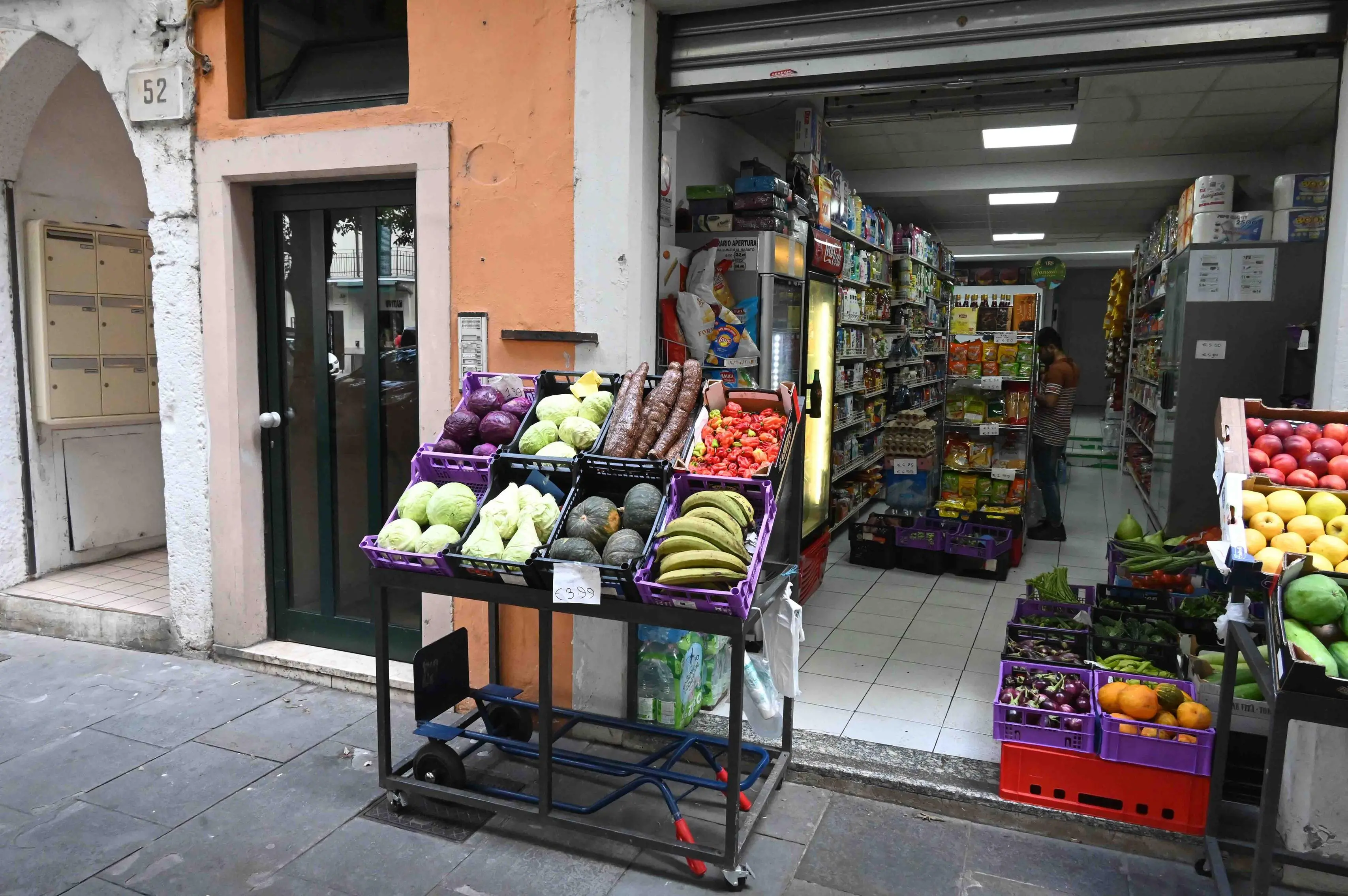 A Brescia i prezzi di frutta e verdura al rincaro