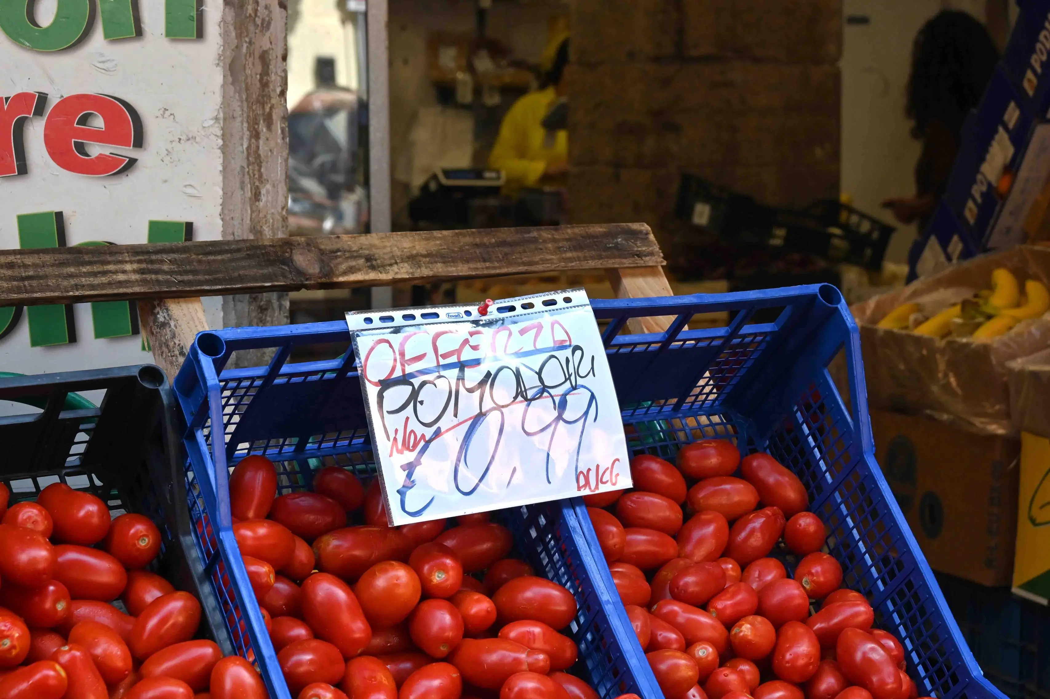 A Brescia i prezzi di frutta e verdura al rincaro
