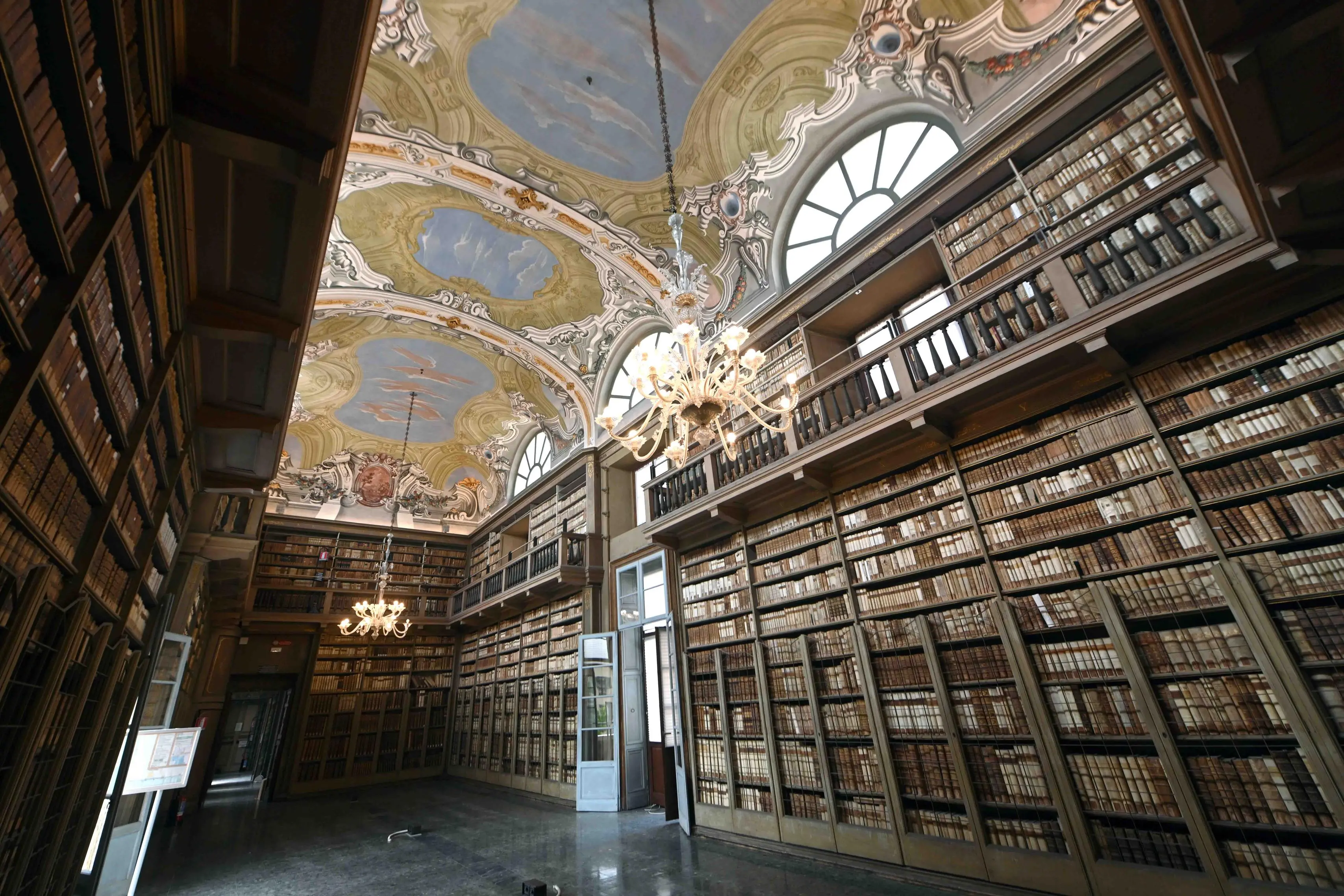 Il restauro alla Biblioteca Queriniana