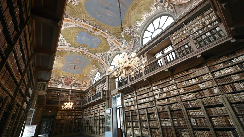 Il restauro alla Biblioteca Queriniana