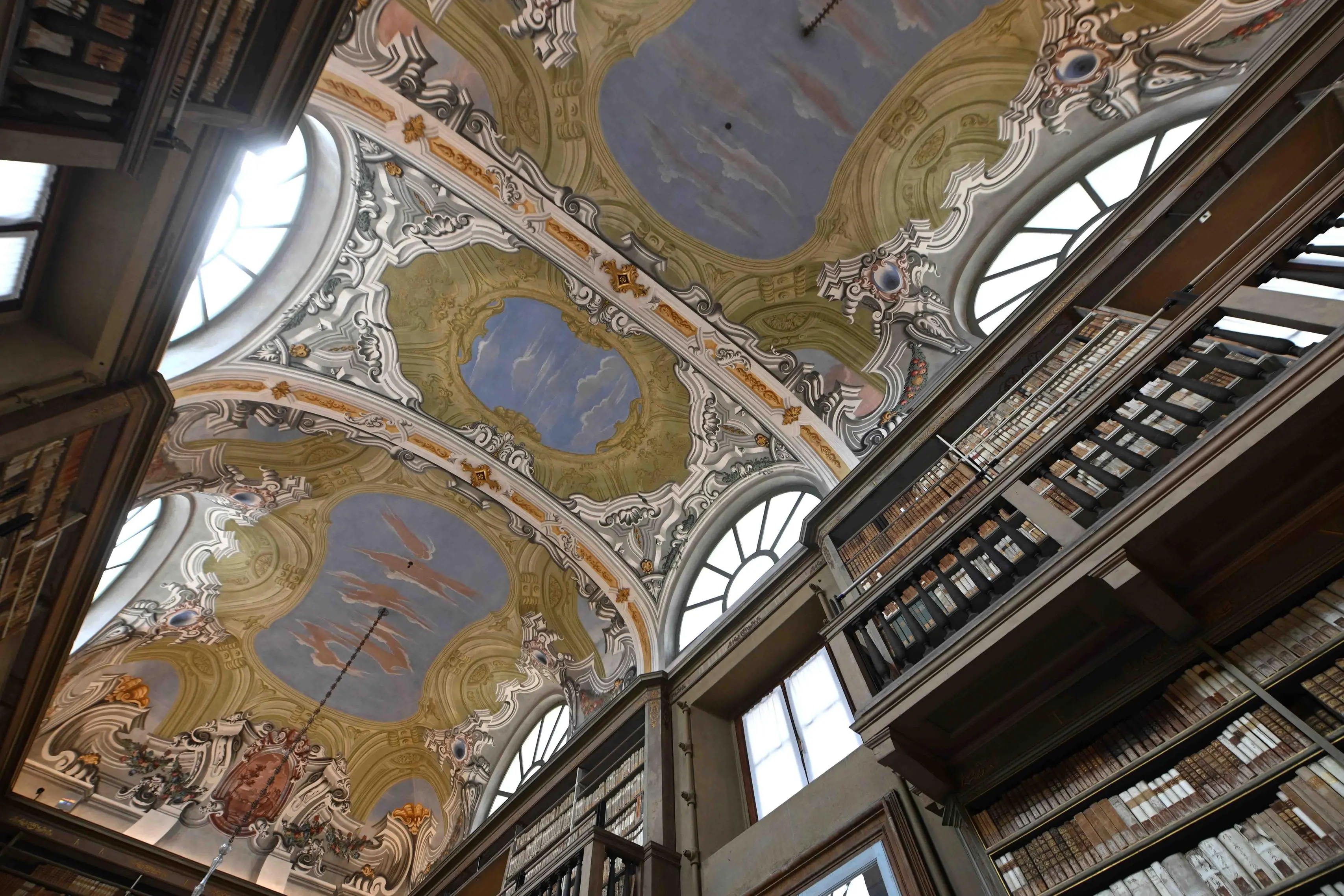 Il restauro alla Biblioteca Queriniana