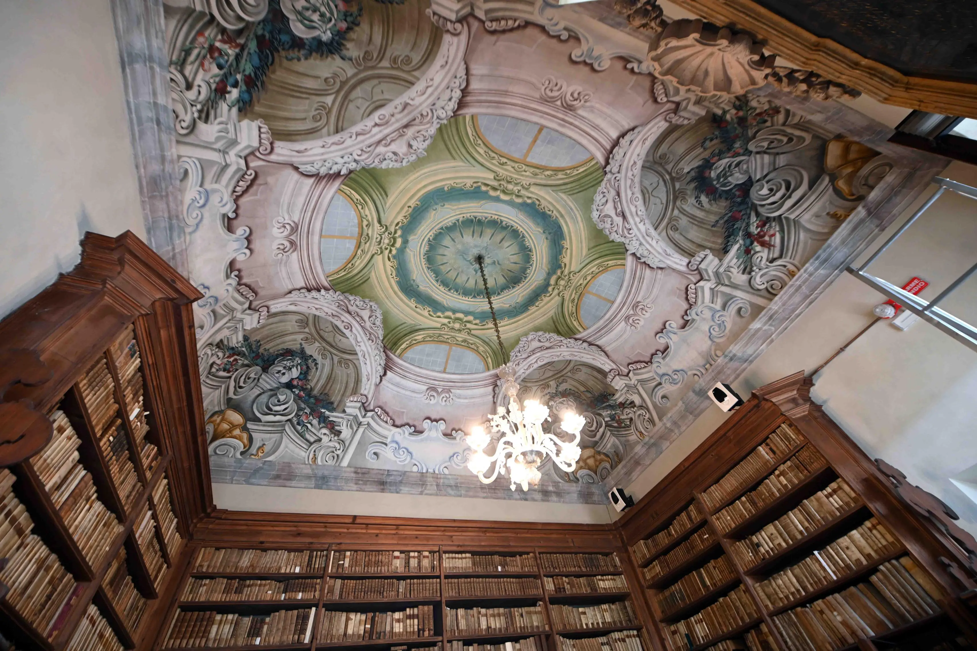 Il restauro alla Biblioteca Queriniana