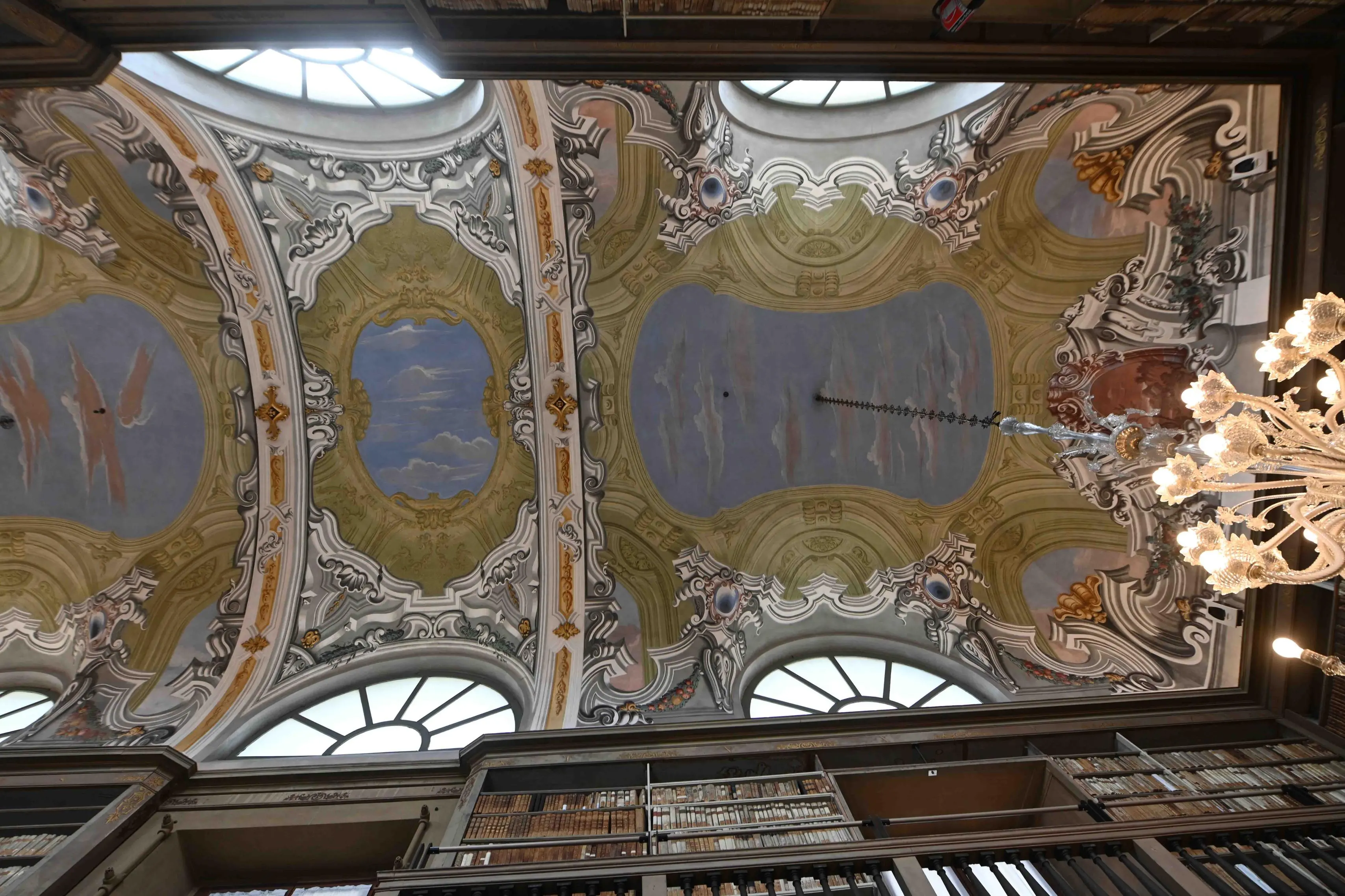 Il restauro alla Biblioteca Queriniana