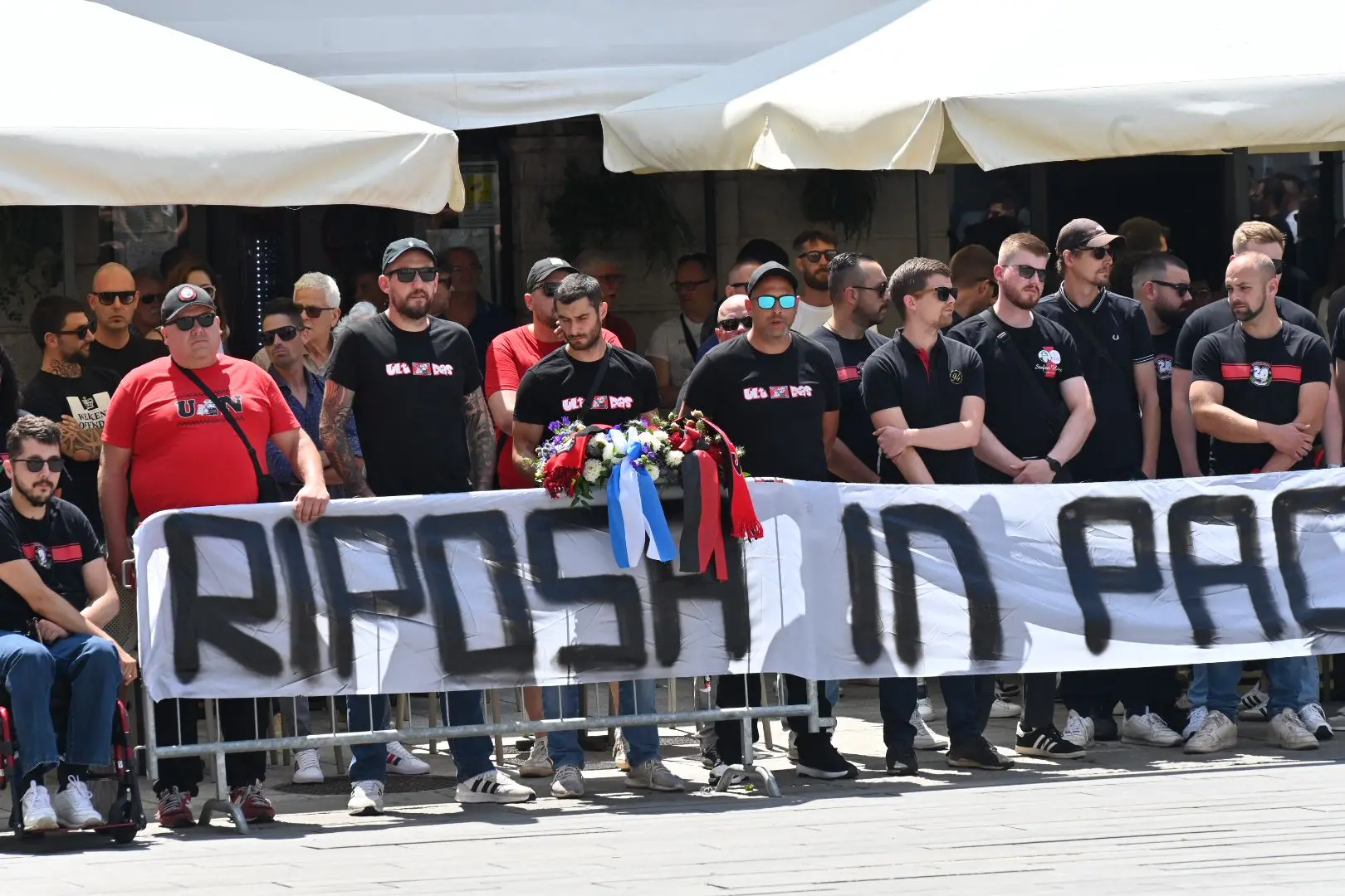 A Chiari il funerale di Fabio Festa, morto sul Blumone