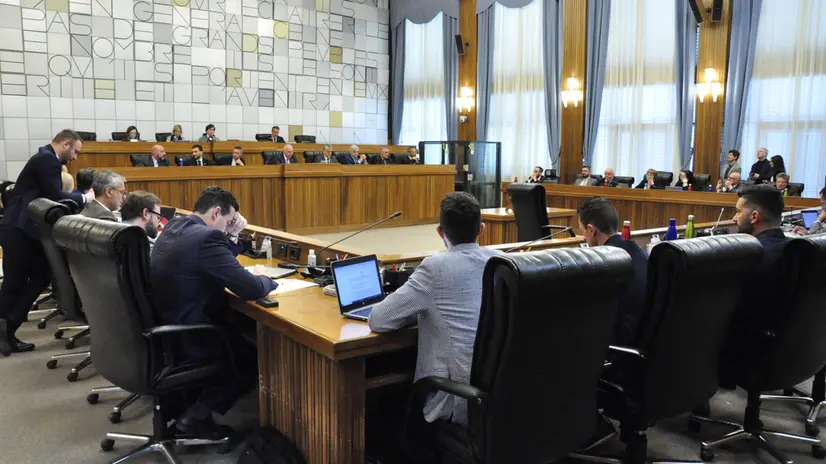 Aosta, aula del Consiglio regionale