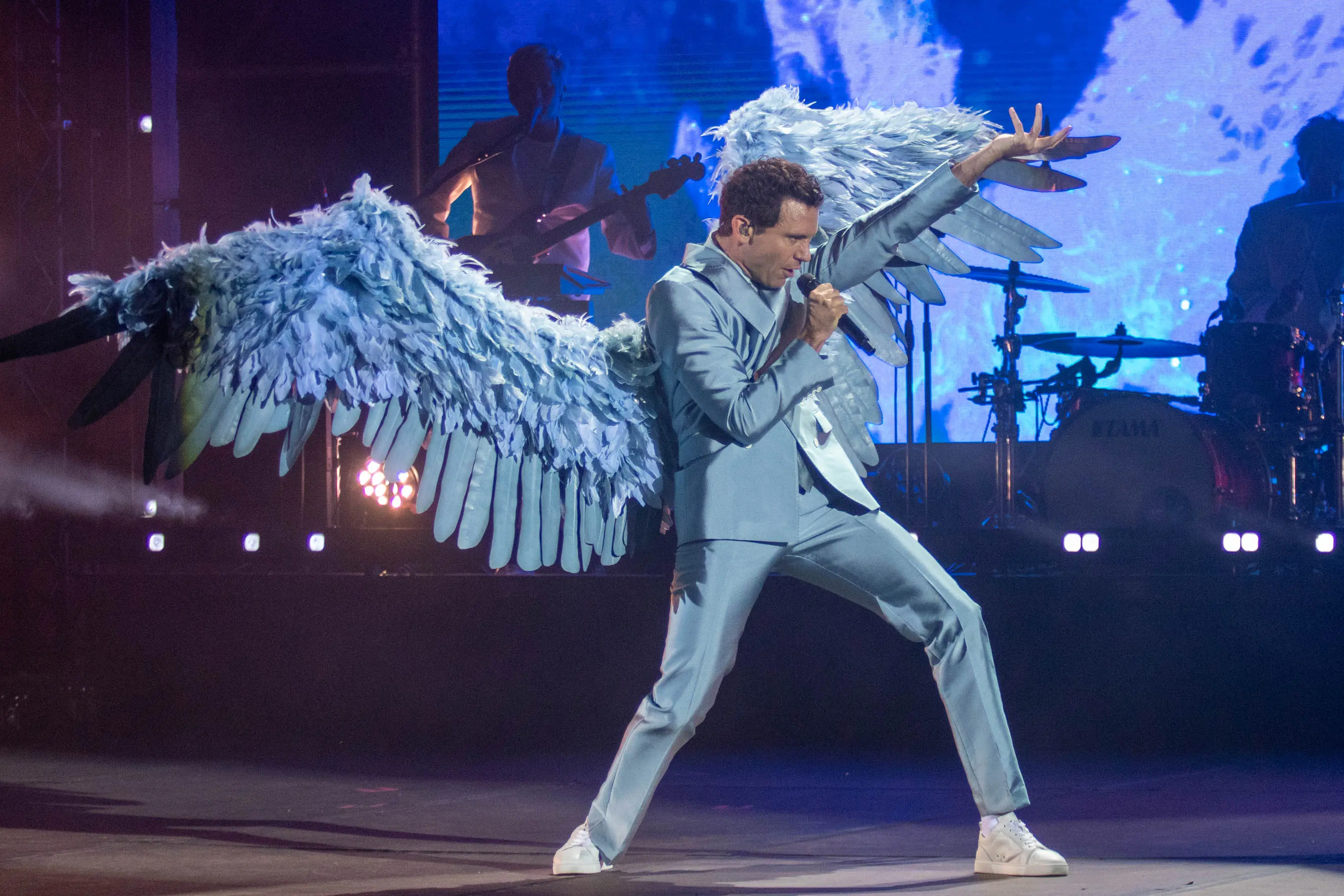 Mika sul palco del Vittoriale di Gardone Riviera