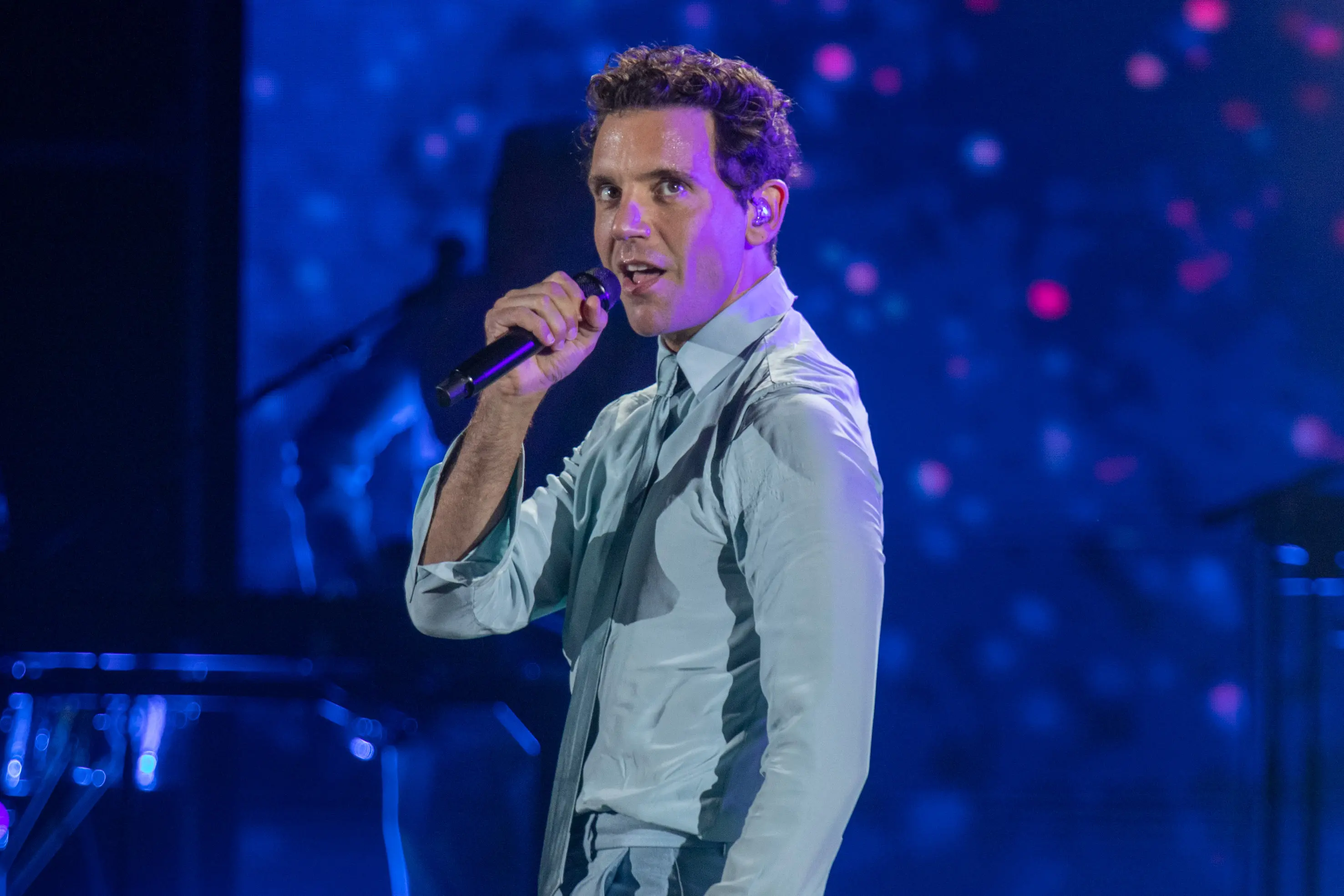 Mika sul palco del Vittoriale di Gardone Riviera