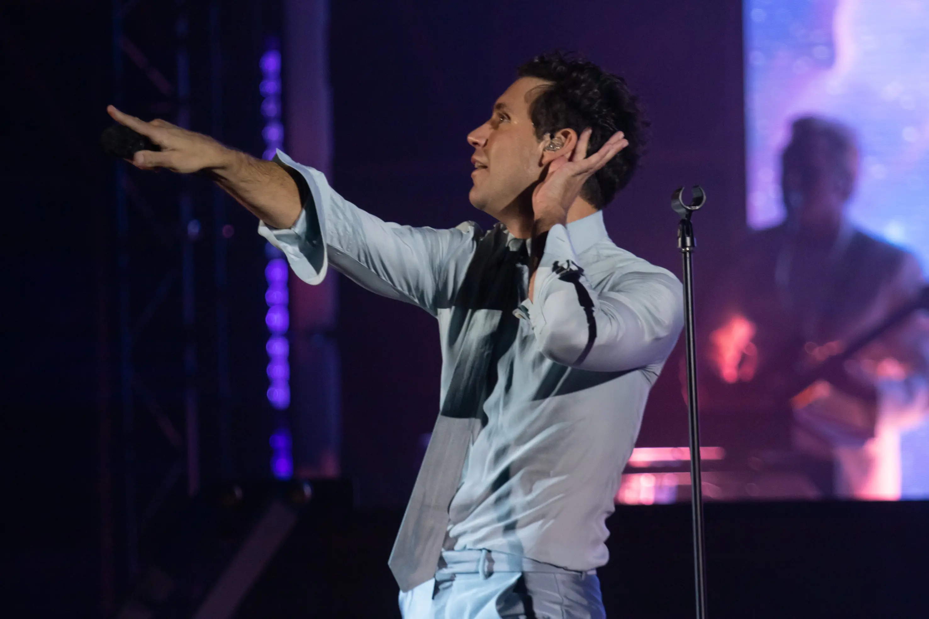 Mika sul palco del Vittoriale di Gardone Riviera