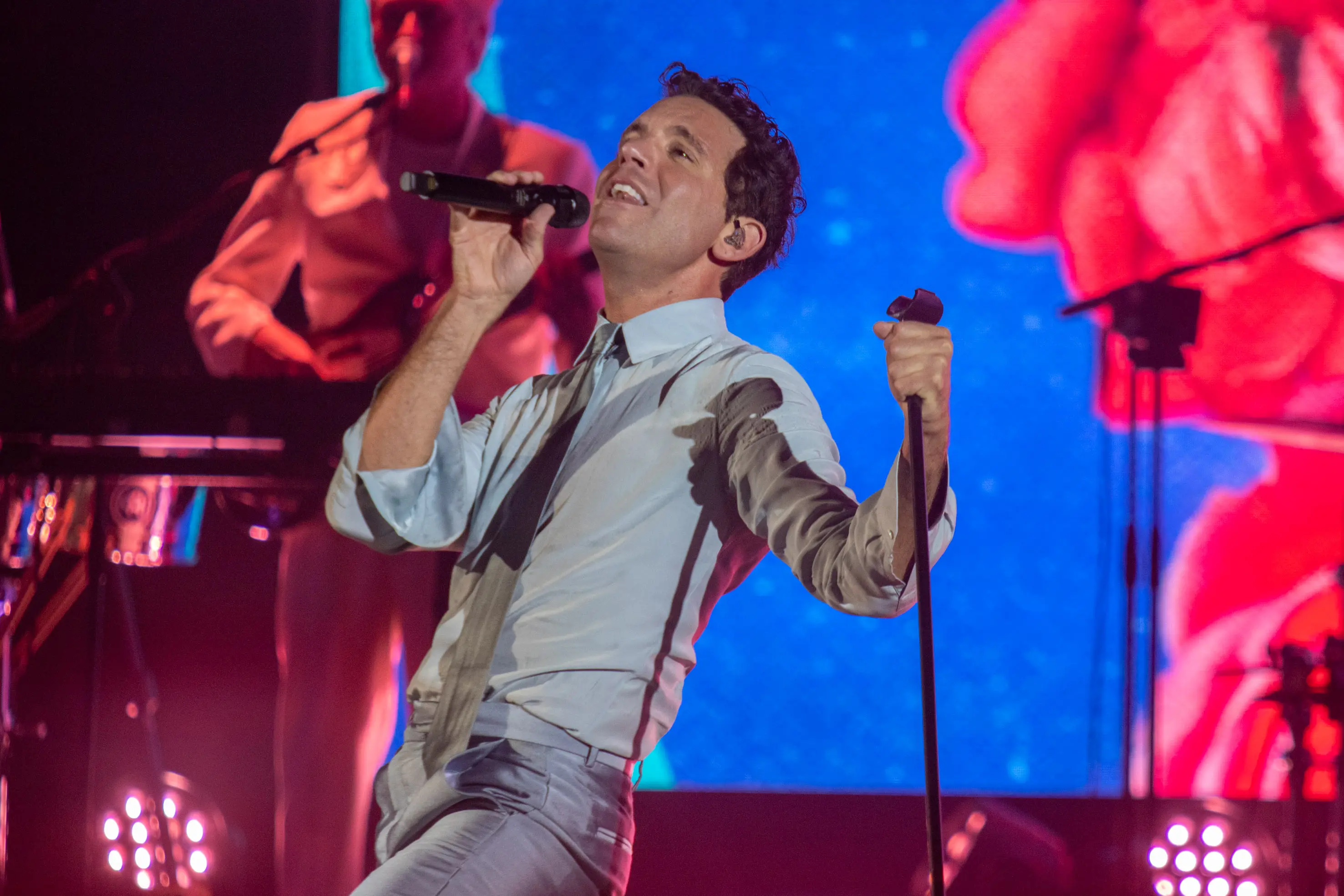 Mika sul palco del Vittoriale di Gardone Riviera