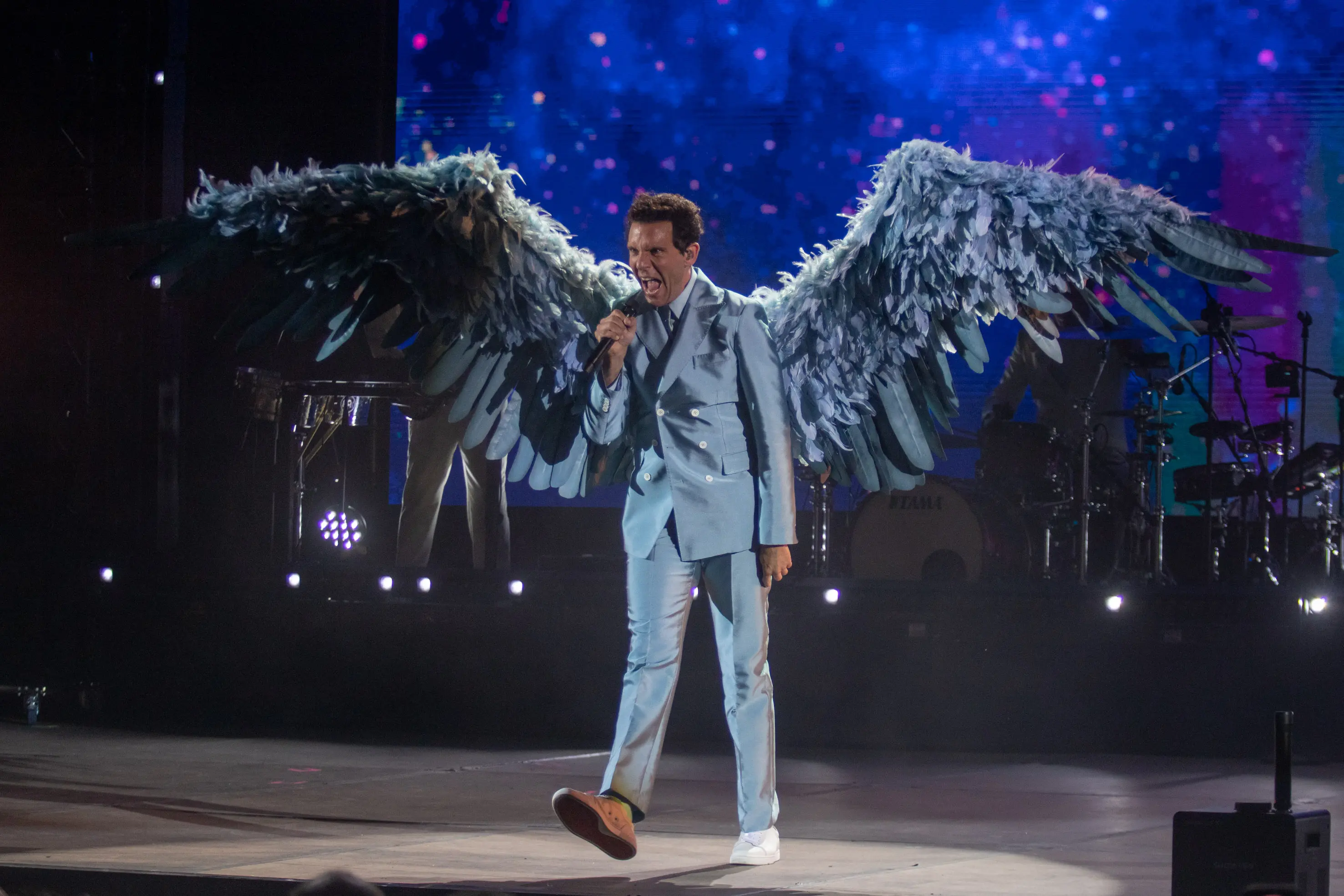 Mika sul palco del Vittoriale di Gardone Riviera