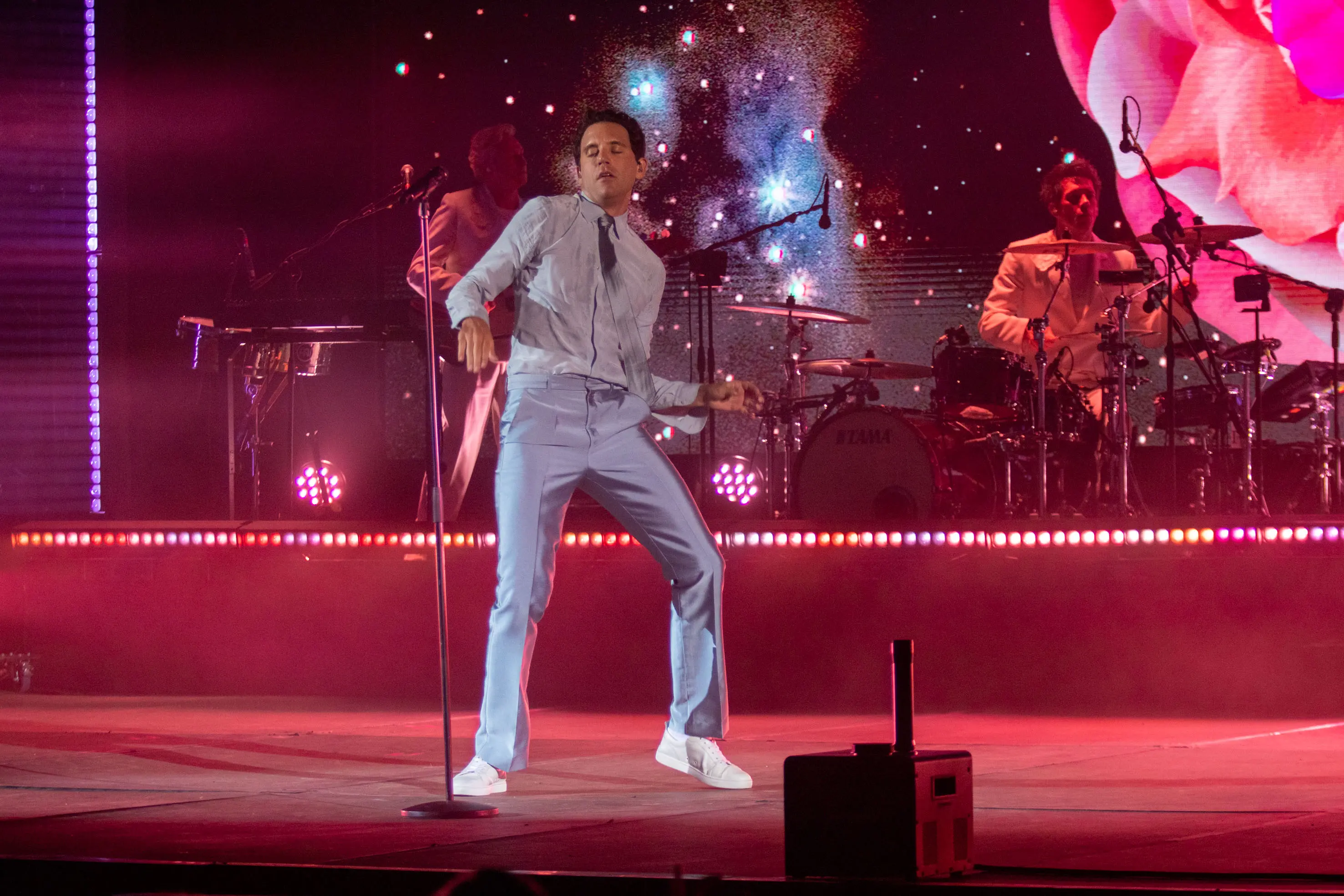Mika sul palco del Vittoriale di Gardone Riviera