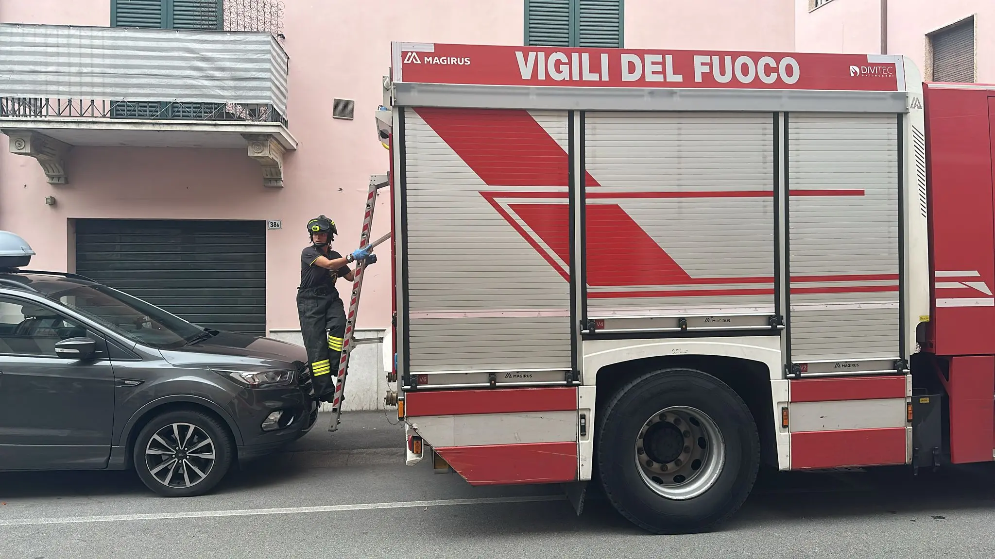 Il luogo dell'infortunio mortale a Bagnolo Mella