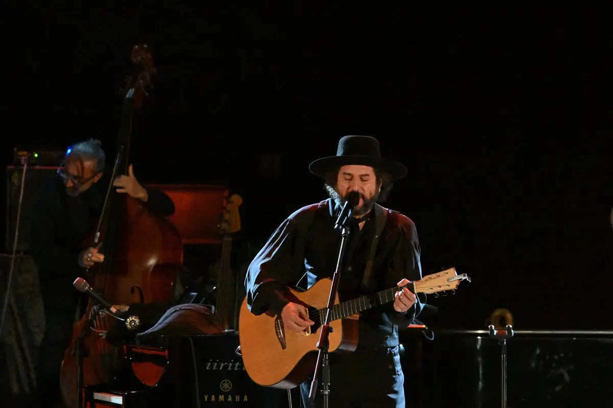 Vinicio Capossela sul palco del Vittoriale
