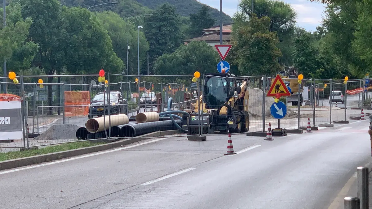 I cantieri, rispetto a un anno fa, sono meno impattanti - © www.giornaledibrescia.it