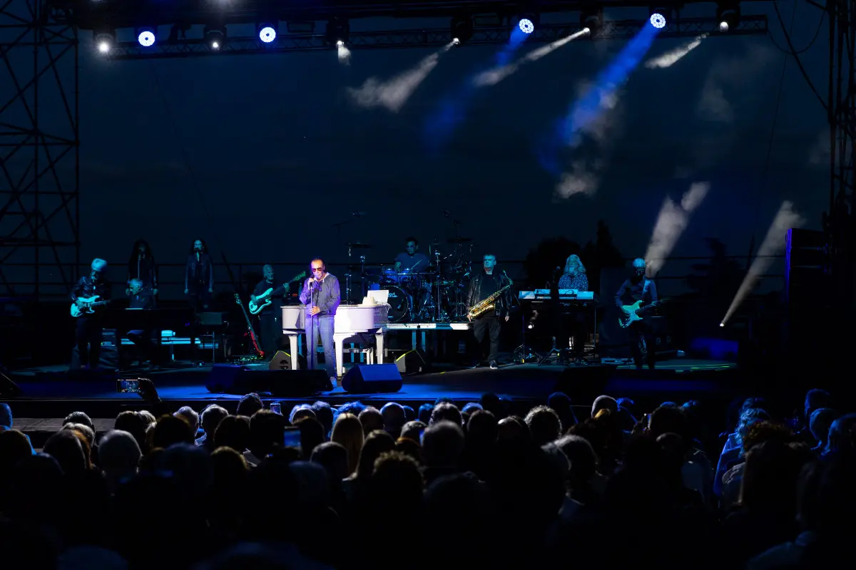 Il concerto di Antonello Venditti al Vittoriale