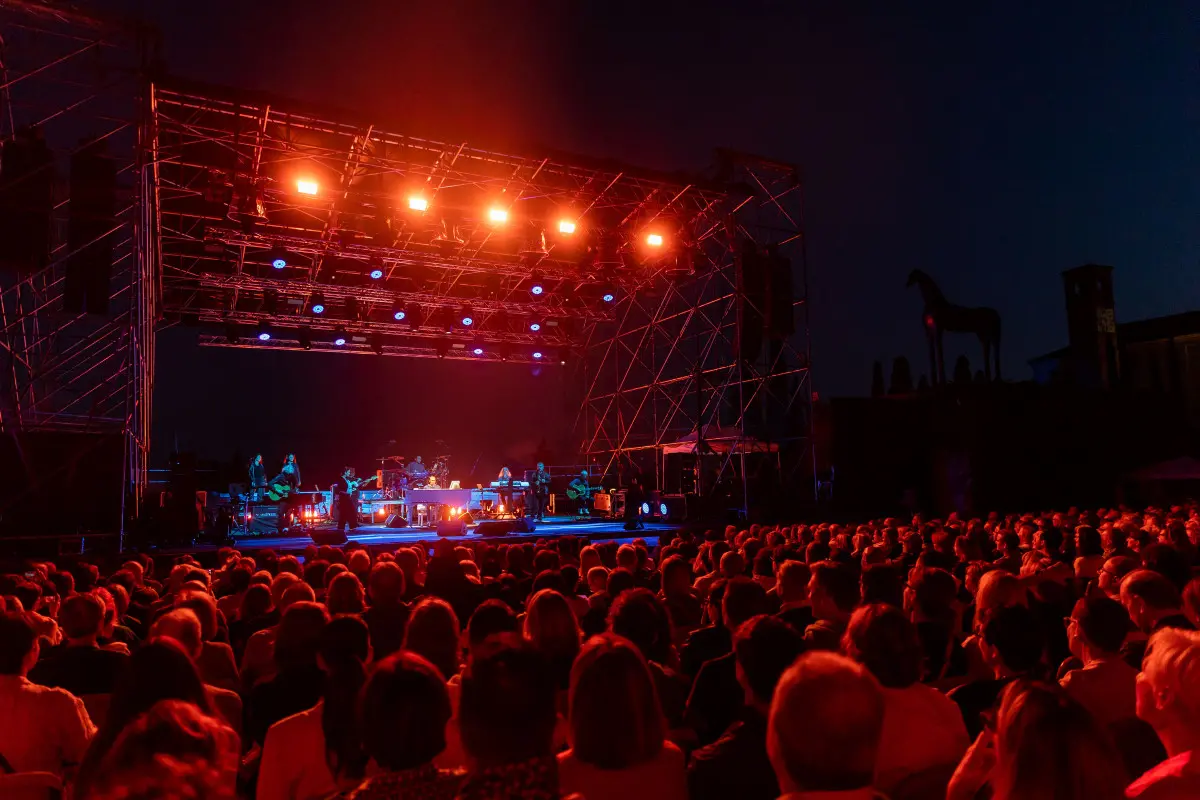 Il concerto di Antonello Venditti al Vittoriale