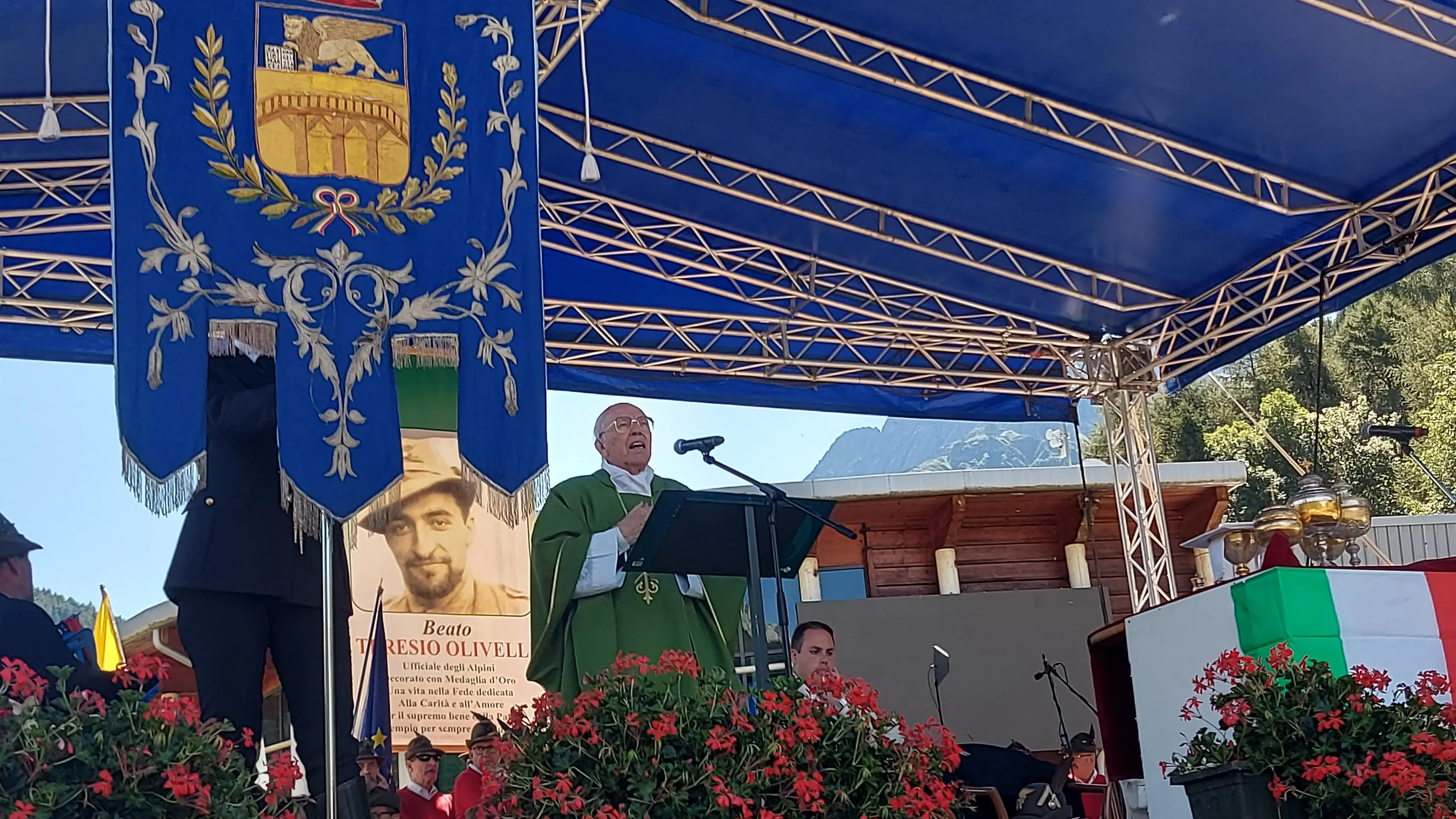 Il pellegrinaggio degli alpini in Adamello