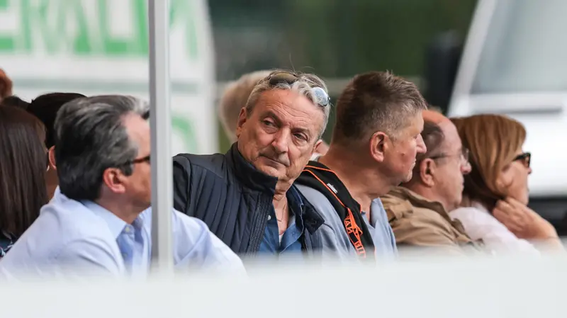 Il presidente dell'Union Brescia Giuseppe Pasini - Foto New Reporter Comincini © www.giornaledibrescia.it