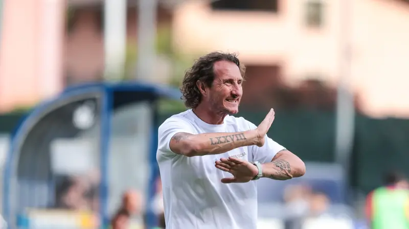 L'allenatore dell'Union Brescia Aimo Diana - Foto New Reporter Comincini © www.giornaledibrescia.it