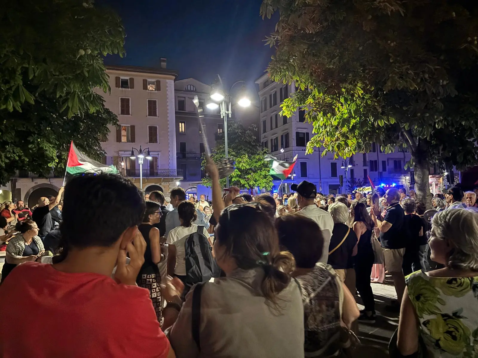 A Brescia la manifestazione «Gaza muore di fame»