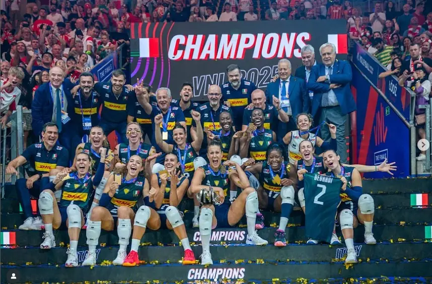 L’Italvolley ha vinto la Nations League