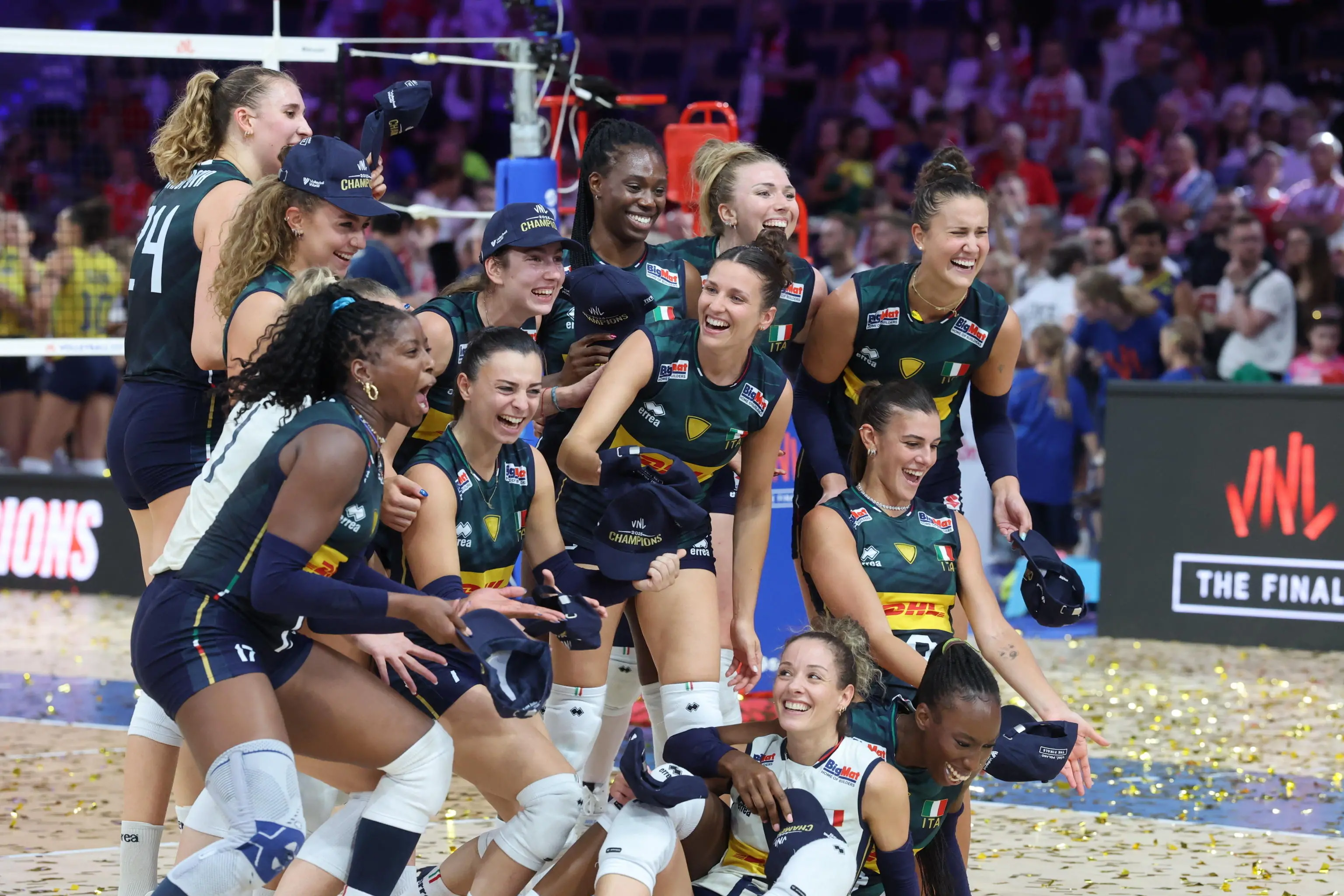 L’Italvolley ha vinto la Nations League