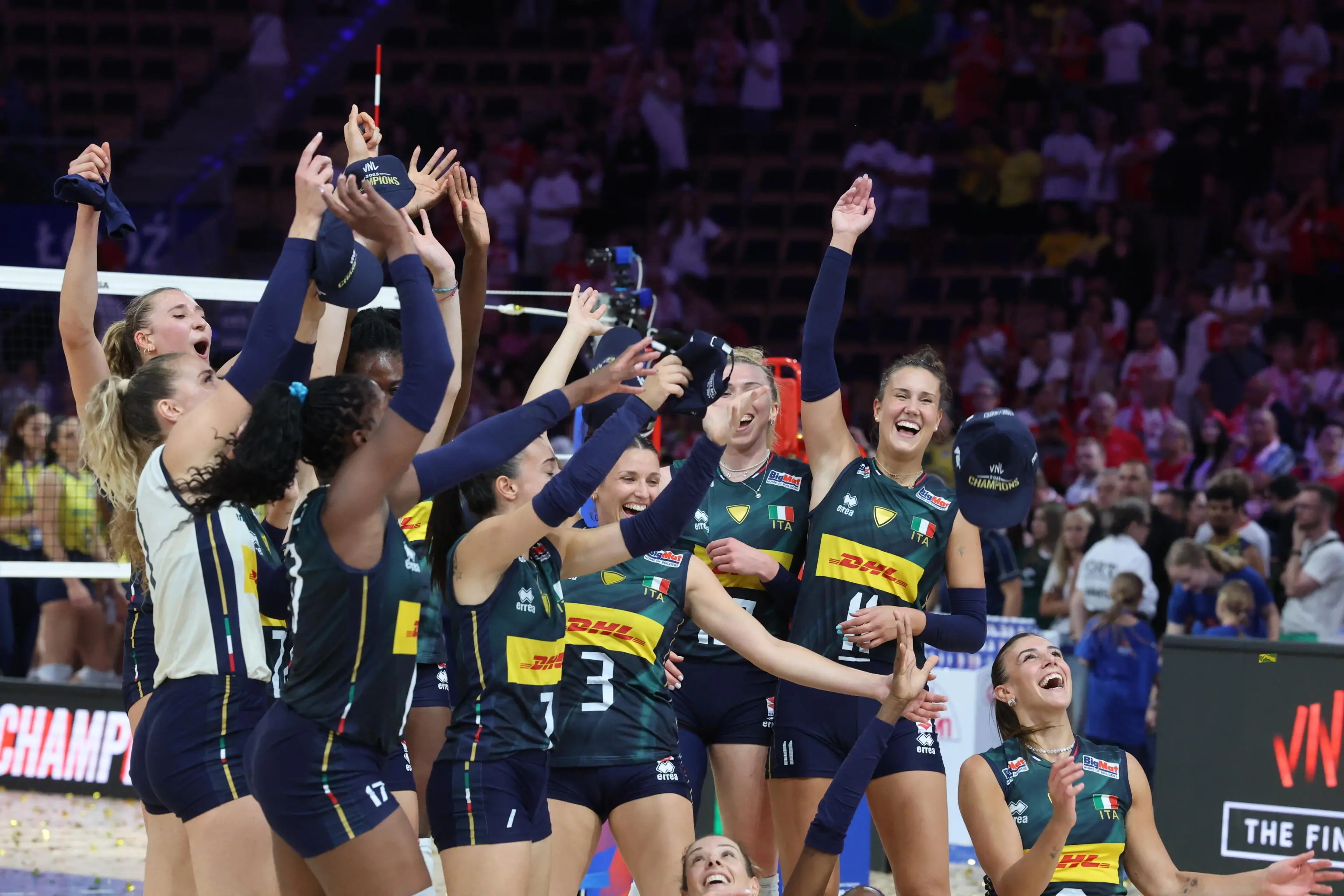 L’Italvolley ha vinto la Nations League