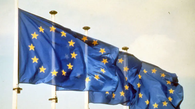 La bandiera dell'Unione europea - Foto Ansa © www.giornaledibrescia.it