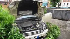 Incidente a Ospitaletto, auto fuori strada