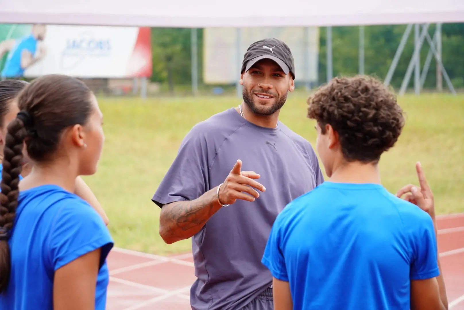 Marcell Jacobs a Desenzano