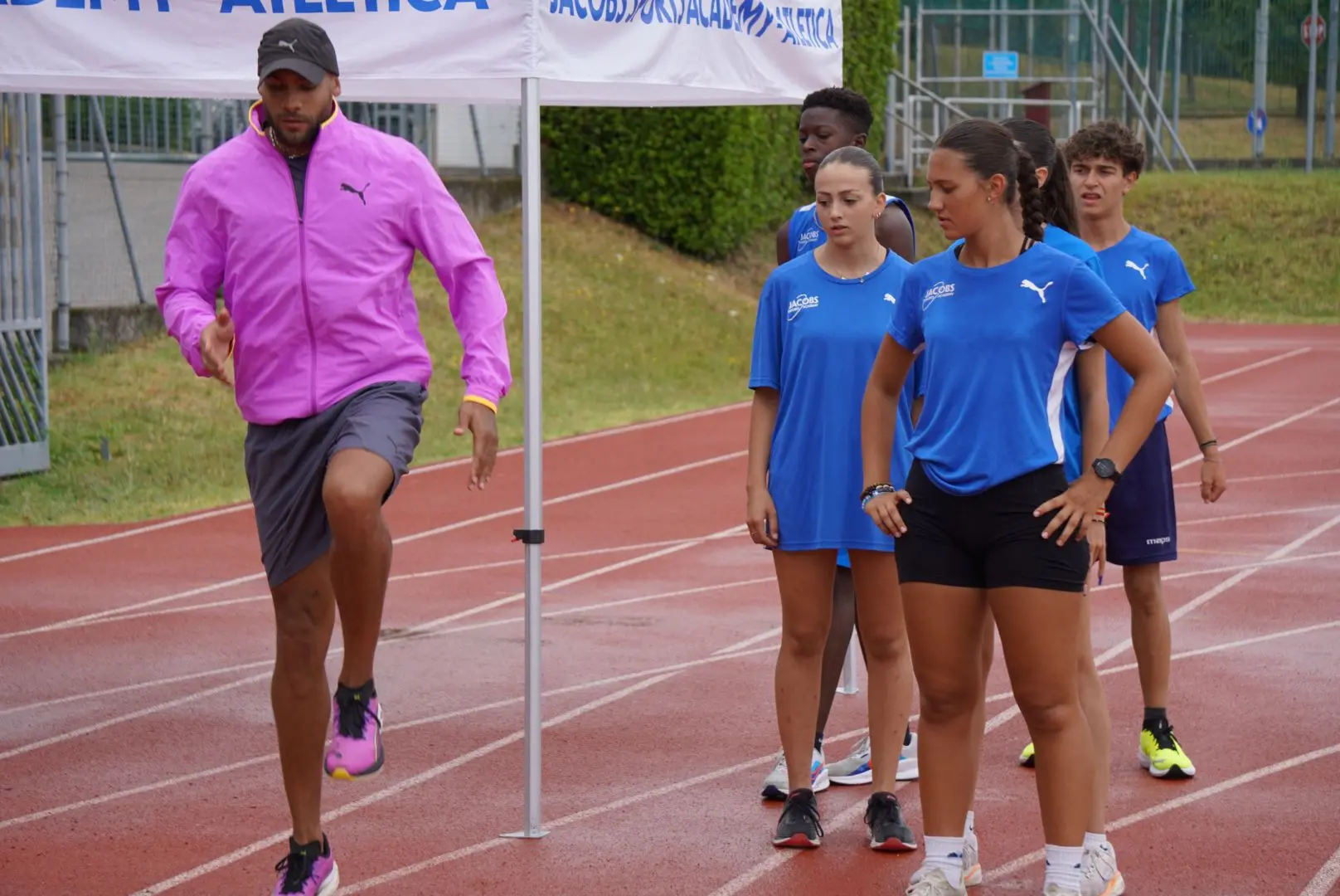 Marcell Jacobs a Desenzano
