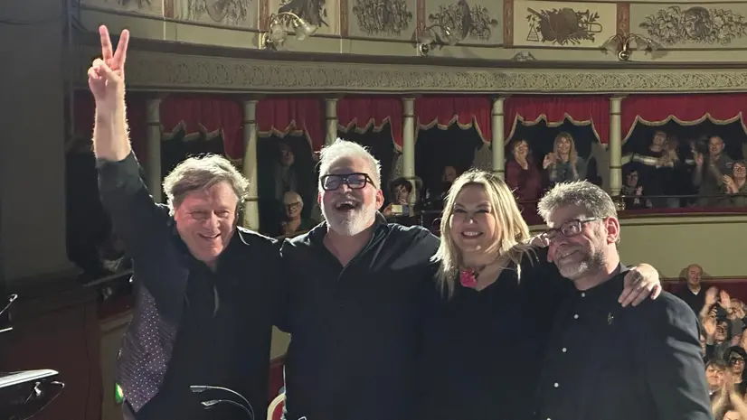 Beppe Carletti, Ugo Frialdi, Stefania Martin e Mauro Donin