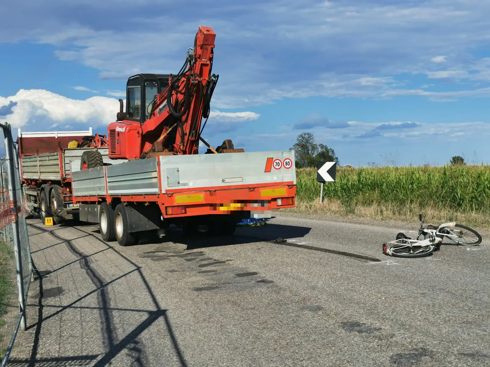 Incidente a Calvisano, morto agricoltore 84enne