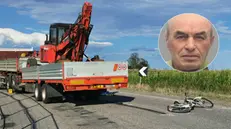 La vittima dell'incidente a Calvisano, Giovanni Freato