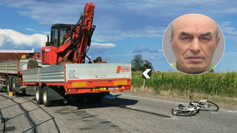 La vittima dell'incidente a Calvisano, Giovanni Freato