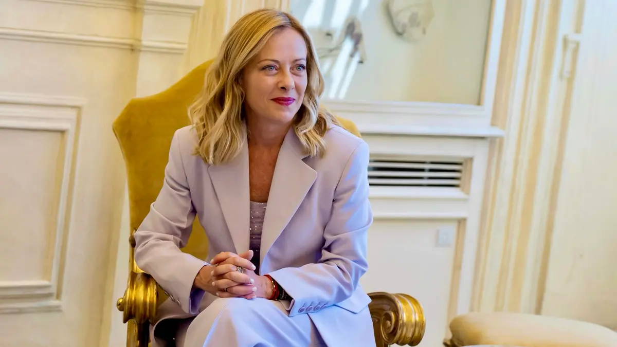 La premier Giorgia Meloni - Foto Filippo Attili