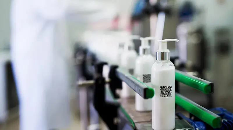 Un sistema di tracciamento per cosmetici