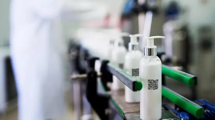Un sistema di tracciamento per cosmetici